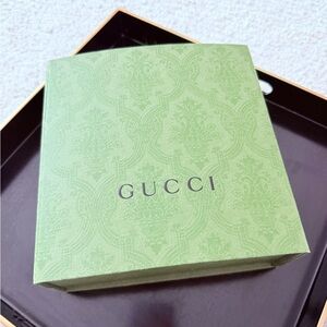 Gucci GG Marmont Leather Belt | Gold Buckle | Size 85